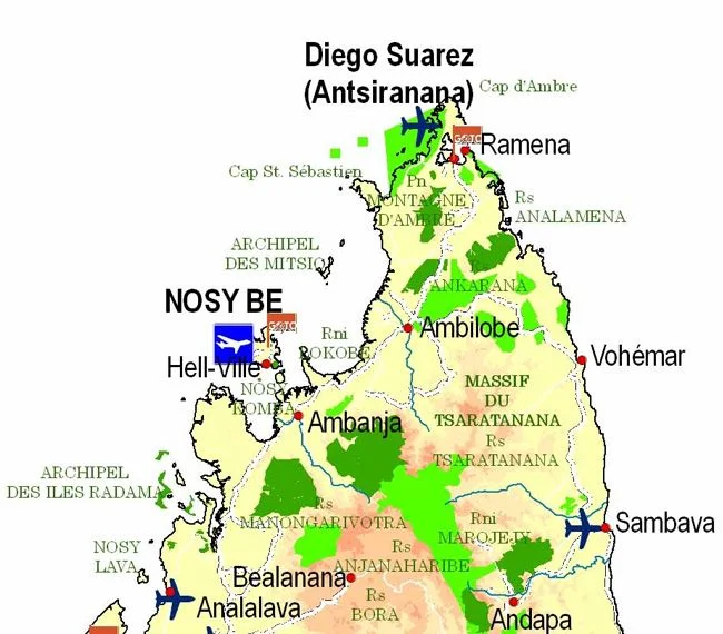 carte grand nord